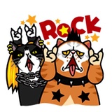 Fun Cat WhatsApp Sticker #17