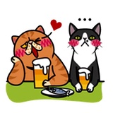 Fun Cat WhatsApp Sticker #5