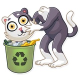 Catler WhatsApp Sticker #12