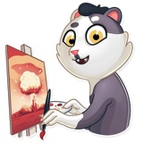 Catler WhatsApp Sticker #18