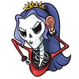 Catrina Calavera WhatsApp Sticker #13