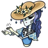 Catrina Calavera WhatsApp Sticker #16