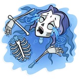 Catrina Calavera WhatsApp Sticker #25