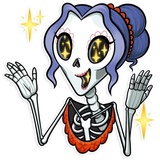 Catrina Calavera WhatsApp Sticker #26