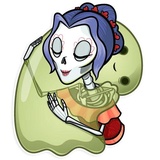Catrina Calavera WhatsApp Sticker #7