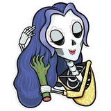 Catrina Calavera WhatsApp Sticker #8