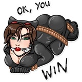 Catwoman WhatsApp Sticker #15