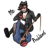 Catwoman WhatsApp Sticker #21