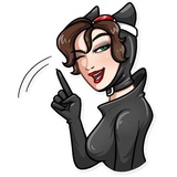 Catwoman WhatsApp Sticker #29