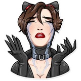 Catwoman WhatsApp Sticker #30