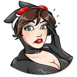 Catwoman WhatsApp Sticker #4