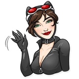 Catwoman WhatsApp Sticker #5