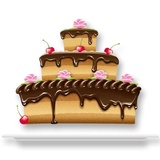 Birthday Cake and Balloons WhatsApp Sticker #17