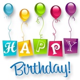 Birthday Cake and Balloons WhatsApp Sticker #4