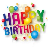 Birthday Cake and Balloons WhatsApp Sticker #5