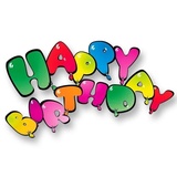 Birthday Cake and Balloons WhatsApp Sticker #6