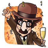 Charlie Chaplin WhatsApp Sticker #18