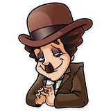 Charlie Chaplin WhatsApp Sticker #19