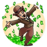 Charlie Chaplin WhatsApp Sticker #21