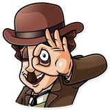 Charlie Chaplin WhatsApp Sticker #24
