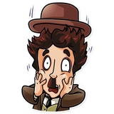 Charlie Chaplin WhatsApp Sticker #25
