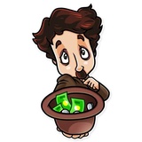 Charlie Chaplin WhatsApp Sticker #27