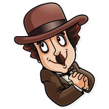 Charlie Chaplin WhatsApp Sticker #28