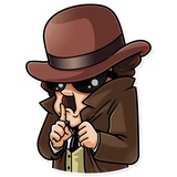 Charlie Chaplin WhatsApp Sticker #7