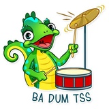 Chameleon WhatsApp Sticker #13