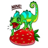 Chameleon WhatsApp Sticker #17