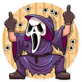 Middle Finger WhatsApp Sticker #12