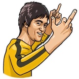 Middle Finger WhatsApp Sticker #20
