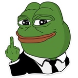 Middle Finger WhatsApp Sticker #21