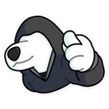 Middle Finger WhatsApp Sticker #5