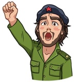 Comrade Che WhatsApp Sticker #17