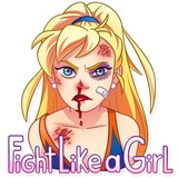 Cheerleader Girl WhatsApp Sticker #11