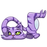 Cheshire Cat WhatsApp Sticker #17