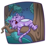 Cheshire Cat WhatsApp Sticker #27