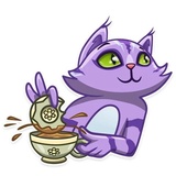 Cheshire Cat WhatsApp Sticker #29