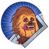 Chewbacca WhatsApp Sticker #10