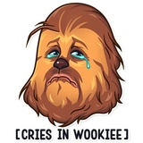 Chewbacca WhatsApp Sticker #12