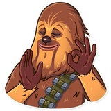 Chewbacca WhatsApp Sticker #17