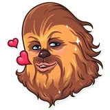 Chewbacca WhatsApp Sticker #2