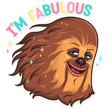 Chewbacca WhatsApp Sticker #20