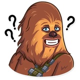 Chewbacca WhatsApp Sticker #24