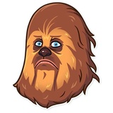 Chewbacca WhatsApp Sticker #25