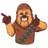 Chewbacca WhatsApp Sticker #3
