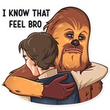 Chewbacca WhatsApp Sticker #5