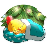 Chicken Chuu WhatsApp Sticker #11