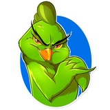 Chicken Chuu WhatsApp Sticker #17